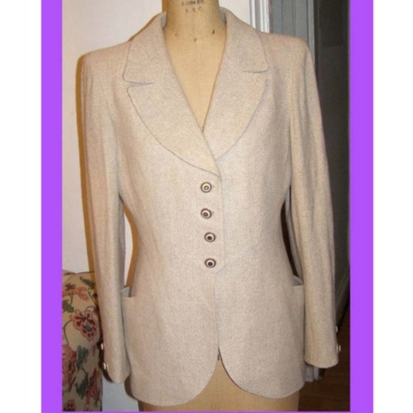 🗼💖Vintage Emanuel Ungaro Parallele skirt suit 10 - Picture 3 of 16